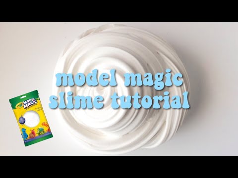 how to make slime with model magic